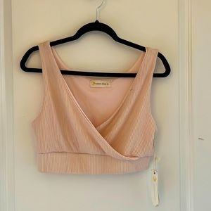 Cozy baby pink top